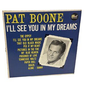 Pat Boone I'll See You In My Dreams (Vinyl, 1962) Dot DLP 3399 Good+ LP Record